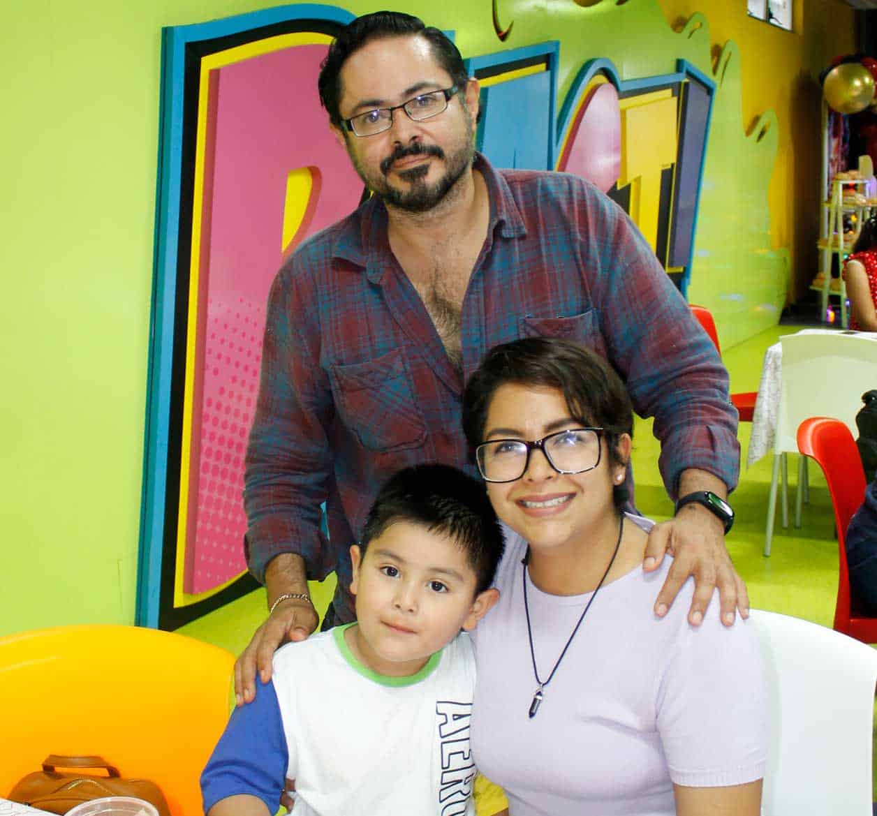 Francisco y Virginia con Francisco