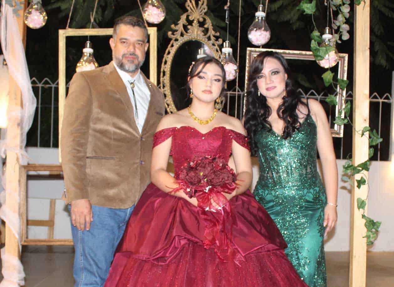 Jorge, Ixzel y Luciana Elizabeth