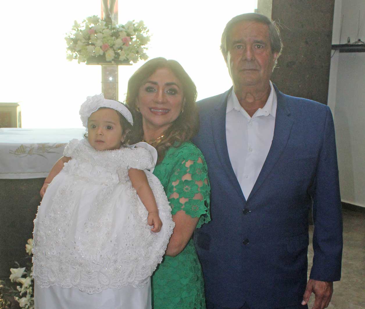 Valentina estuvo muy consentida