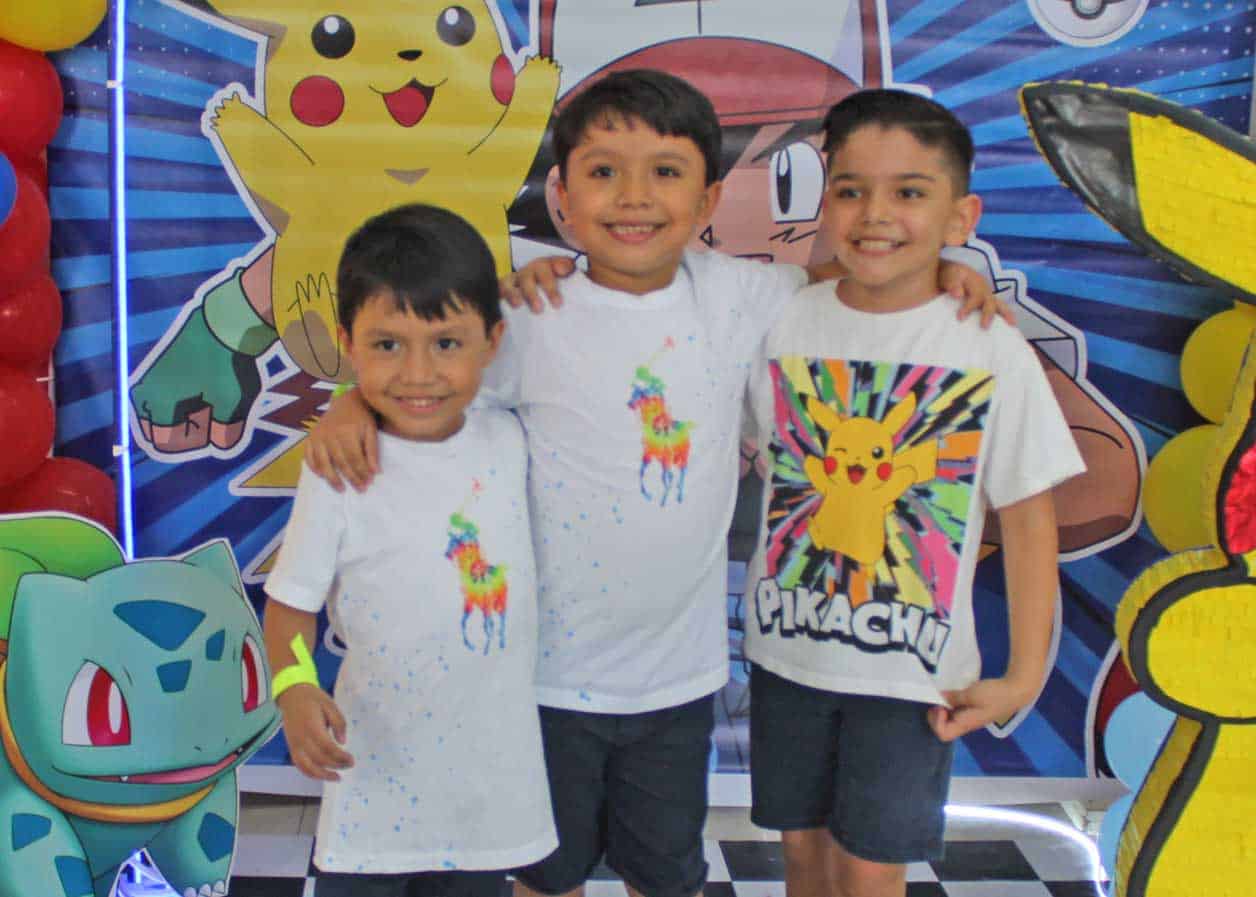 Iker, Leo y Emilio