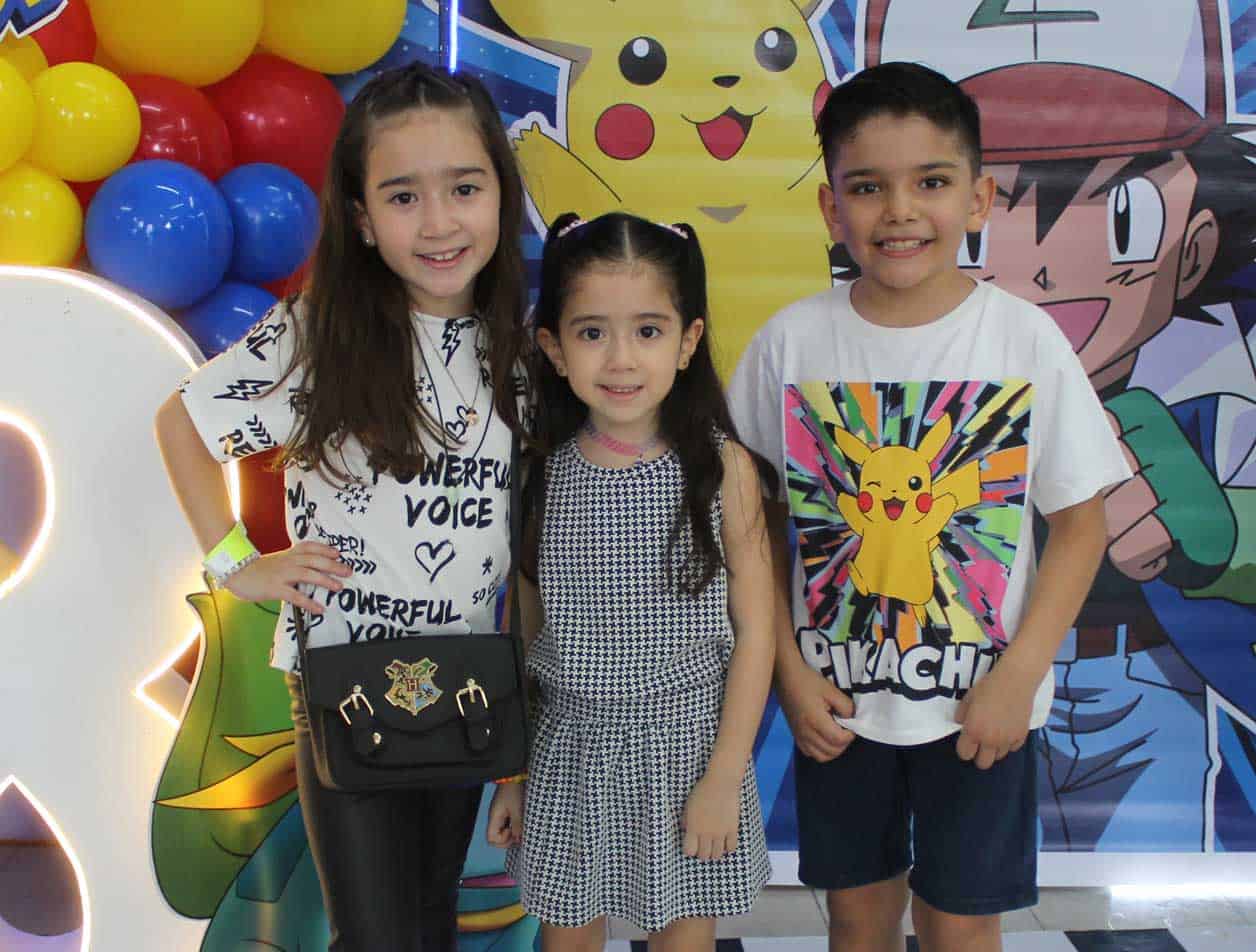 Inés, Natalia y Emilio