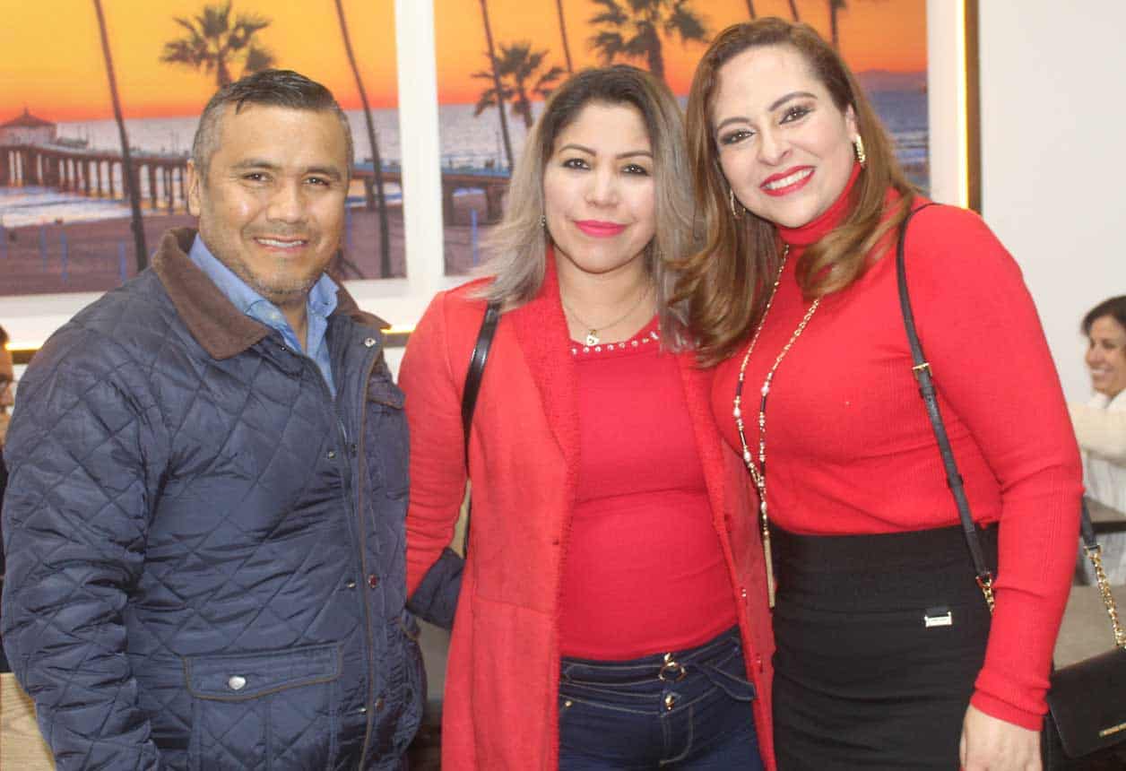 Sergio, Ana y Fabiola