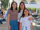 Paola con Aranza y Sabrina