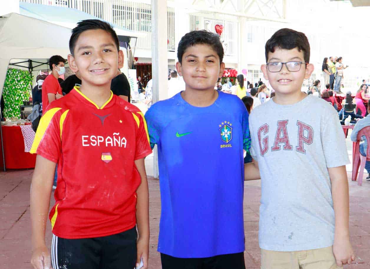 Héctor, Iker y O´scar