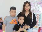 Mateo, Alexander y Cindy