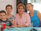 Diego, Nena, Alicia y Beatriz