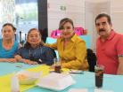 Bety, Keta, Lupita y Francisco