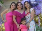 Amanda con Alejandra, Carolina y Sofi´a