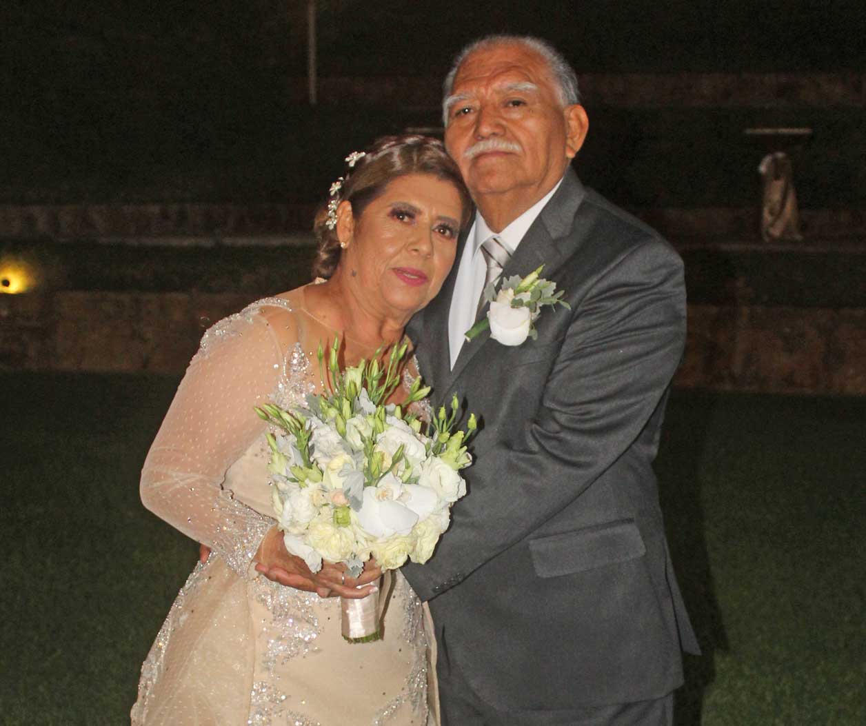 Los festejados, Lesvia y Luis