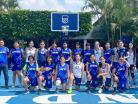 Disfrutaron el partido de basquetbol