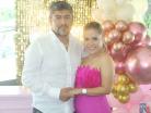 Gelyn con su esposo Luis Alberto