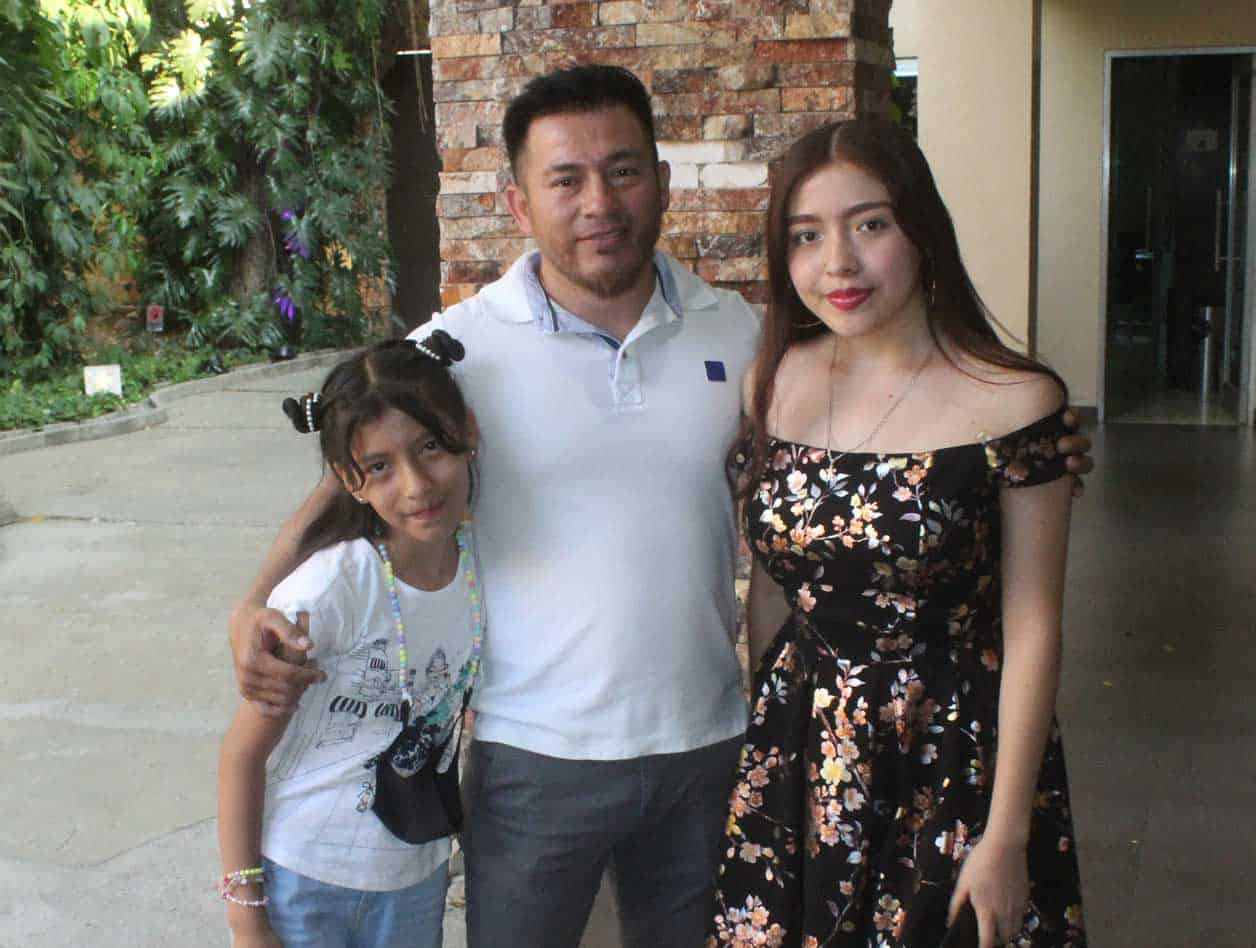 Jhohary, Alfonso y Katherine