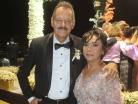 Sergio y Adriana, padres de la novia