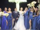 Los novios con las damas