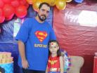 En compan~i´a de su papa´