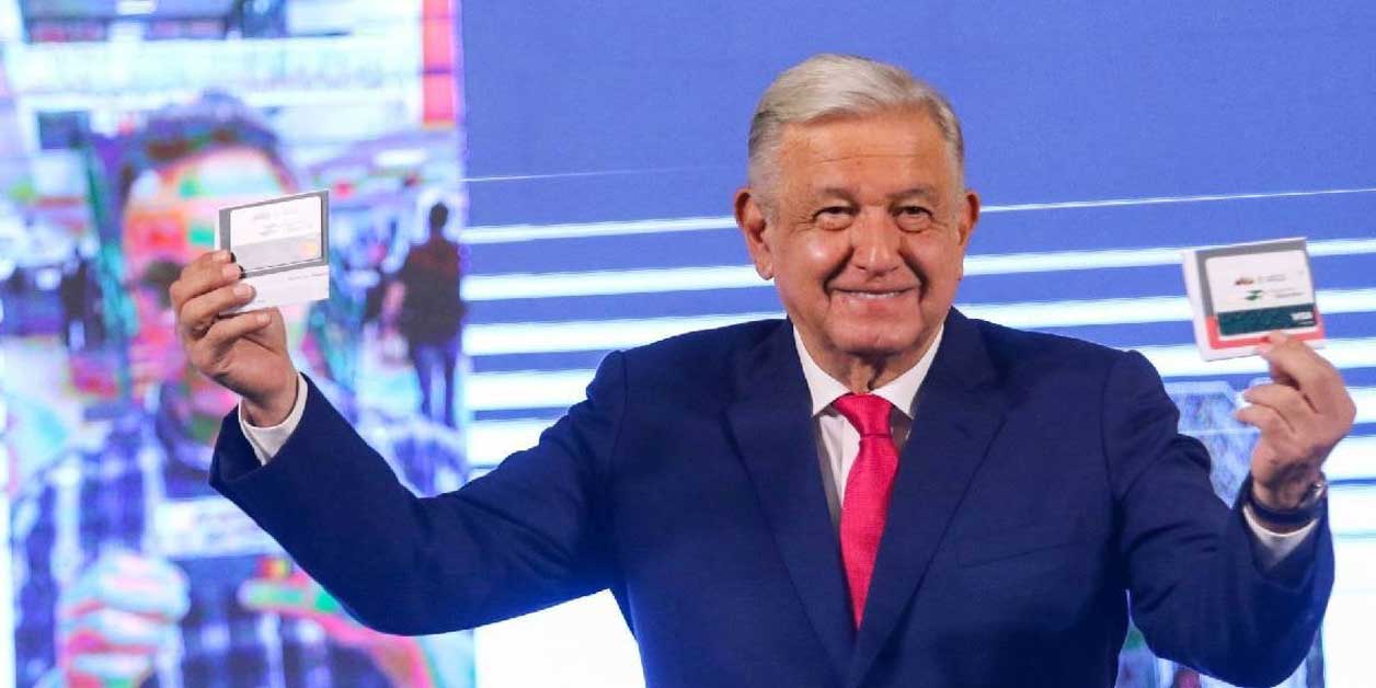 Lanza López Obrador La Tarjeta Del Bienestar 0976