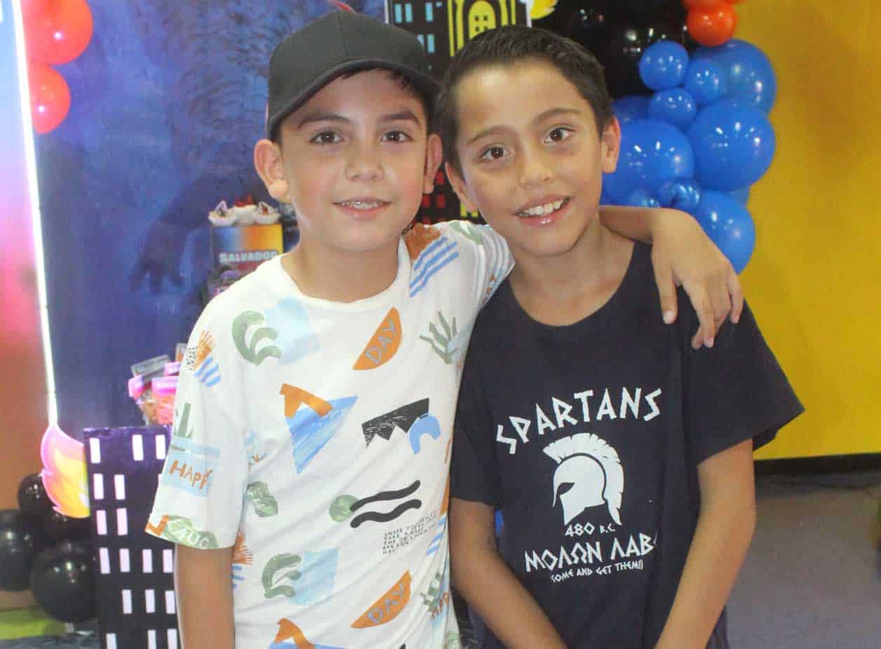 Emiliano y Mateo