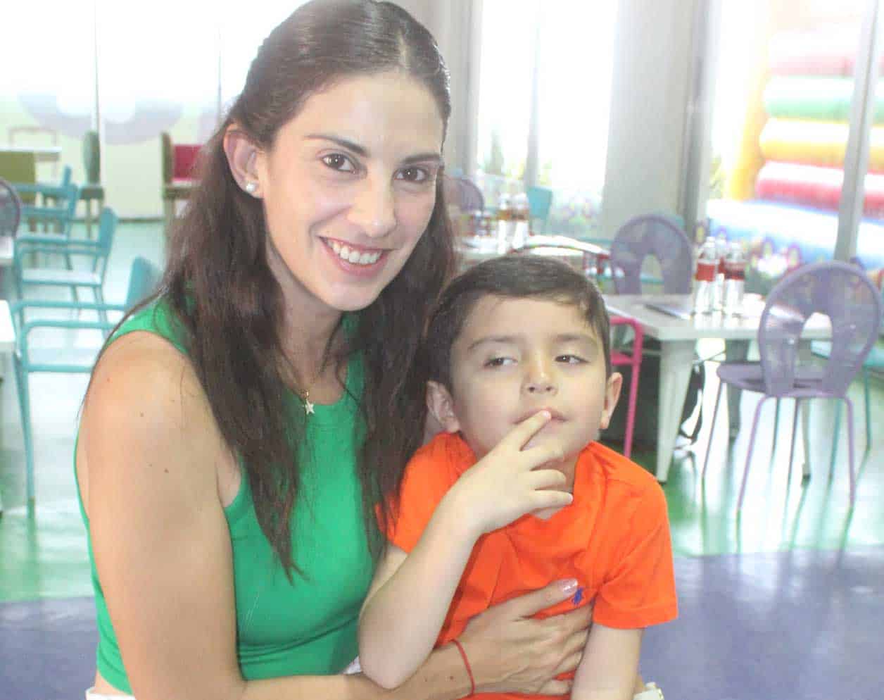 Silvia y su pequeño