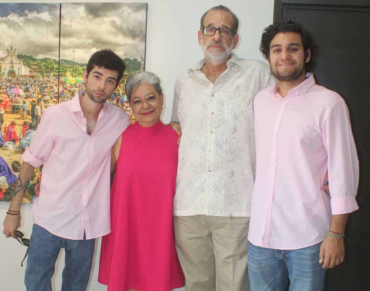 Andre´s, Lupita, Ernesto y Juan Pablo