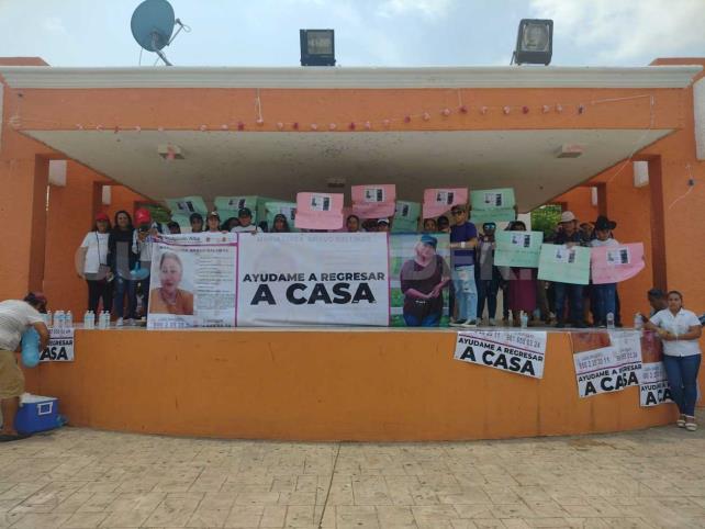 Marchan en Huixtla por desaparición de mujer
