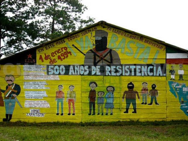 Piden garantizar seguridad de base de apoyo del EZLN