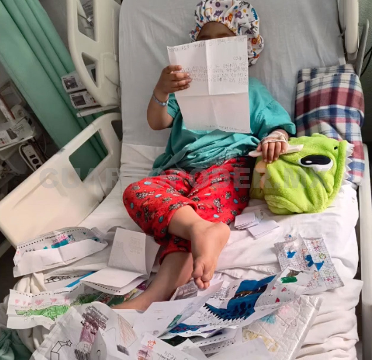 Mateo lucha contra un tipo raro de cáncer