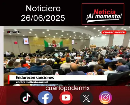 #Noticiero TVO #TuDiarioVivir con Adolfo Luján.