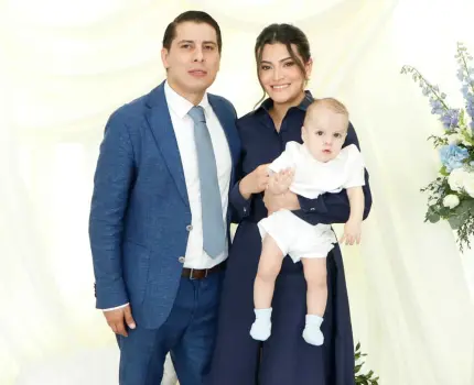 Alberto fue bendecido