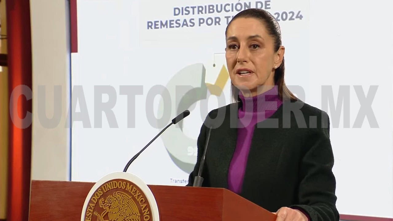 Sheinbaum celebra ajuste al impuesto a remesas propuesto por Trump
