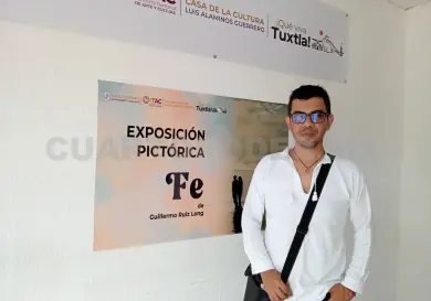 Guillermo Ruiz presenta su “Fe”