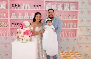 Festejo doble para la pequeña Sofía