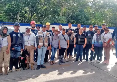 Llegan madres buscadoras a Yajalón
