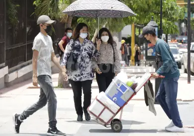 Nuevos casos de deshidratación y golpes de calor