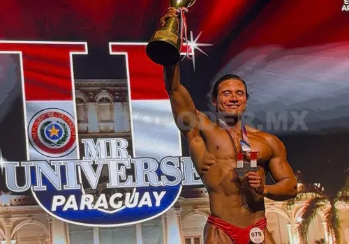 Antonio Zozaya triunfa en el Mr. Universo