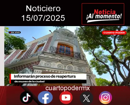 #Noticiero TVO #TuDiarioVivir con Adolfo Luján.