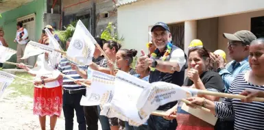 Inicia pavimentación de calle en Patria Nueva