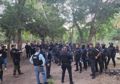 Aplican operativo en el río Cahoacán