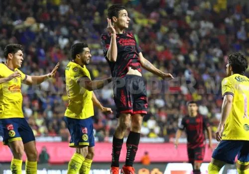 América vs Tijuana, por los tres puntos