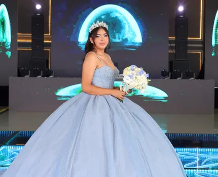Lució como una princesa