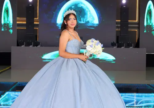 Lució como una princesa