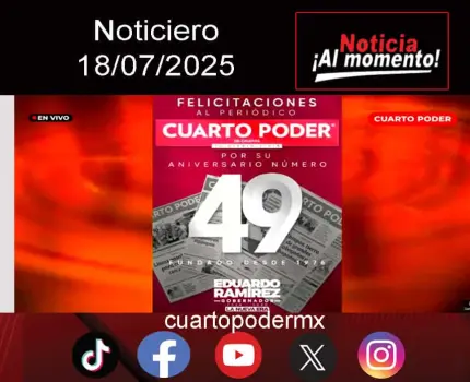 #Noticiero TVO #TuDiarioVivir con Adolfo Luján.