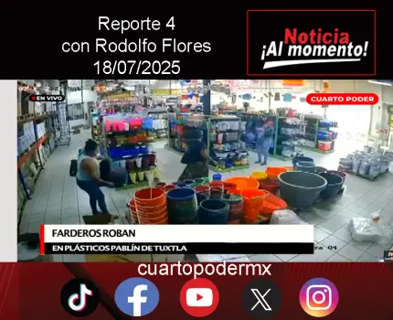 REPORTE4 | 18 07 2025 con Rodolfo Flores