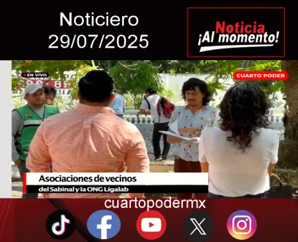 #Noticiero TVO #TuDiarioVivir con Adolfo Luján.