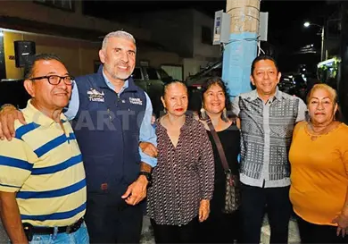 Llega programa de alumbrado a la Bienestar Social