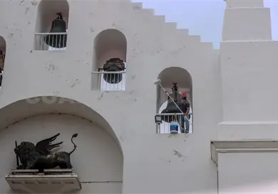 La catedral de San Marcos renueva sus muros