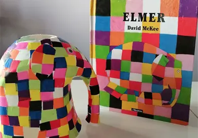 Elmer, el elefante de patchwork