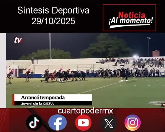 Síntesis Deportiva 29 10 2025 Síntesis Deportiva 29 10 2025