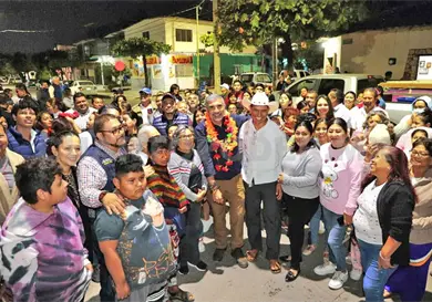 Continúa programa “Mejoramiento de Alumbrado Público”