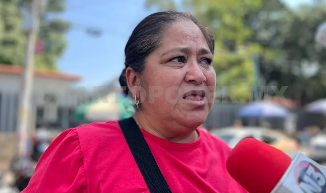 María Natividad solicitó la pronta intervención de las autoridades del hospital. CP