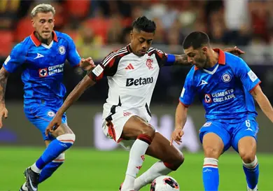 Cruz Azul no puede contra Flamengo